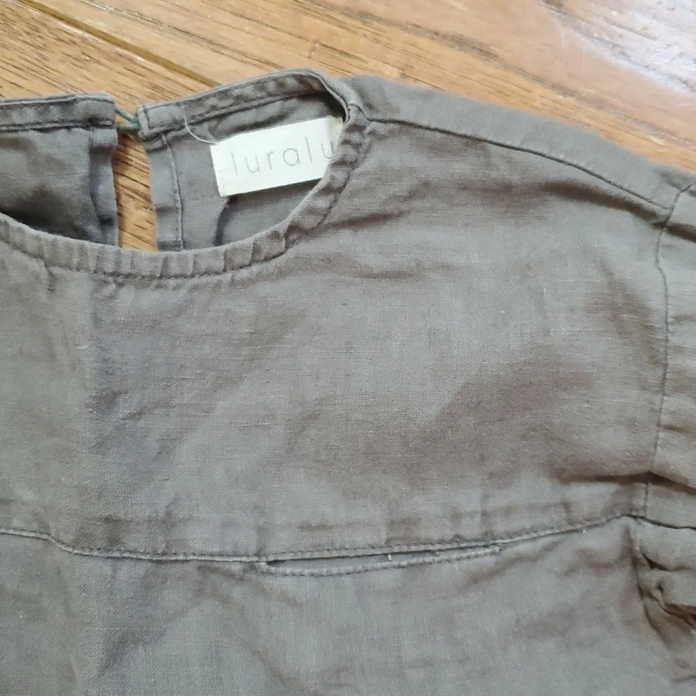 Luralu Linen Long Sleeve Top - Picture 2 of 7